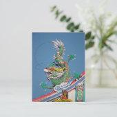 Carte Postale Dragon de temple chinois (Debout devant)