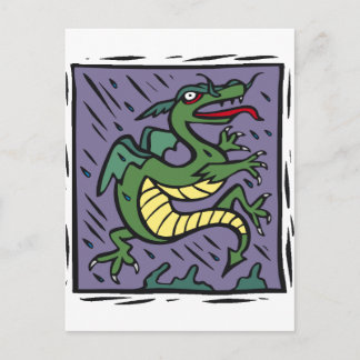 Carte Postale Dragon Design 47