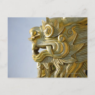 Carte Postale Dragon d'or