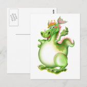 Carte Postale Dragon, Drachen, dragão, dragón, (Devant / Derrière)