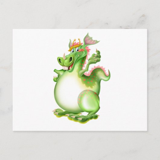 Carte Postale Dragon, Drachen, dragão, dragón, (Devant)