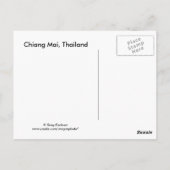 Carte Postale Dragon du temple blanc (Dos)