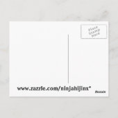 Carte Postale Dragon Familier (Dos)