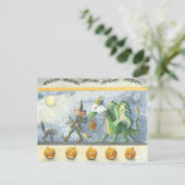 Carte Postale Dragon fantôme de Little Witch (carte postale) (Debout devant)