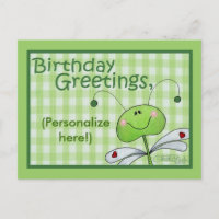 Dragon Fly Anniversaire personnalisation