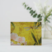 Carte Postale Dragon Fly N Roses (Debout devant)