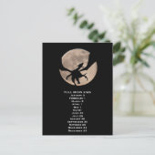 Carte Postale Dragon Full Moon   Phases 2026 (Debout devant)