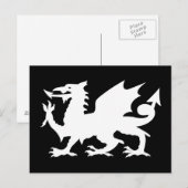 Carte Postale Dragon gallois (Devant / Derrière)