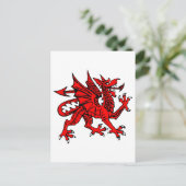 Carte Postale Dragon gallois (Debout devant)