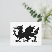 Carte Postale Dragon gallois (Debout devant)