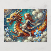 Carte Postale Dragon Girl (Devant)