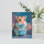 Carte Postale Dragon Hamster Adorable (Debout devant)
