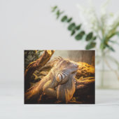 Carte Postale Dragon Iguana (Debout devant)