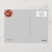 Carte postale Dragon King (Dos)