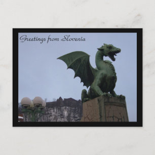 Carte Postale dragon ljubljana