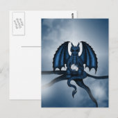 Carte Postale Dragon magique (Devant / Derrière)