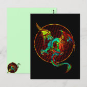 Carte postale Dragon Moon (Devant / Derrière)