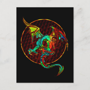 Carte postale Dragon Moon
