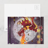 Carte Postale Dragon Pinball (Devant / Derrière)