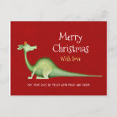 Carte Postale Dragon - Retour (Devant)