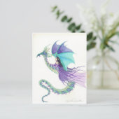 Carte Postale dragon rider fairy (Debout devant)