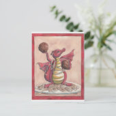 Carte Postale Dragon Spaghetti volant (Debout devant)
