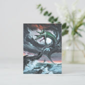Carte postale Dragon Storm (Debout devant)