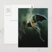 Carte Postale Dragon terrestre (Devant / Derrière)