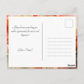 Carte Postale Dragon Transcendant : Célébration du Nouvel An chi (Dos)