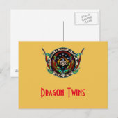 Carte Postale Dragon Twins (Devant / Derrière)