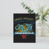 Carte Postale Dragon vert Cologne (Debout devant)