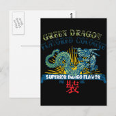 Carte Postale Dragon vert Cologne (Devant / Derrière)