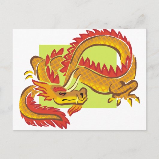 Carte Postale Dragon Warrior 5 (Devant)