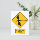 Carte Postale Dragon XING (Debout devant)