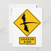 Carte Postale Dragon XING (Devant / Derrière)
