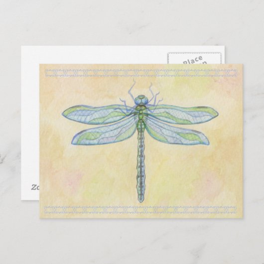 Carte postale Dragonfly (Devant / Derrière)