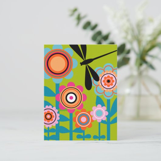 Carte Postale dragonfly 4 (Debout devant)