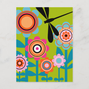 Carte Postale dragonfly 4