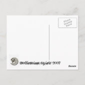 Carte Postale Dragonfly & Lace (Dos)