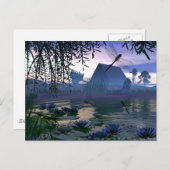 Carte postale Dragonfly Pond (Devant / Derrière)