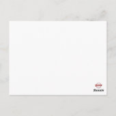 Carte postale DragonFly psychédélique (Dos)