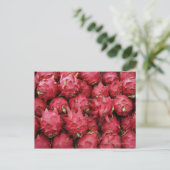 Carte Postale Dragonfruit rose empilé ensemble (Debout devant)