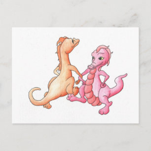 Carte Postale Dragons dansants