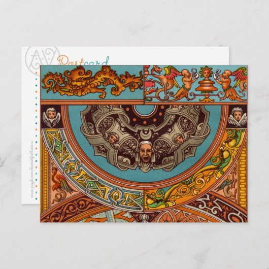 Carte postale Dragons & Gargoyles (Devant / Derrière)