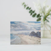 Carte Postale Drake's Island Beach, Wells, Maine (Debout devant)