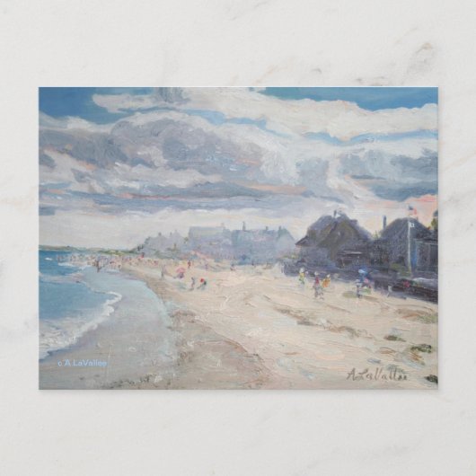 Carte Postale Drake's Island Beach, Wells, Maine (Devant)