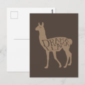 Carte Postale Drama Llama (Devant / Derrière)