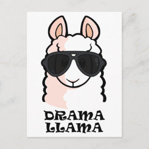 Carte Postale Drama Llama
