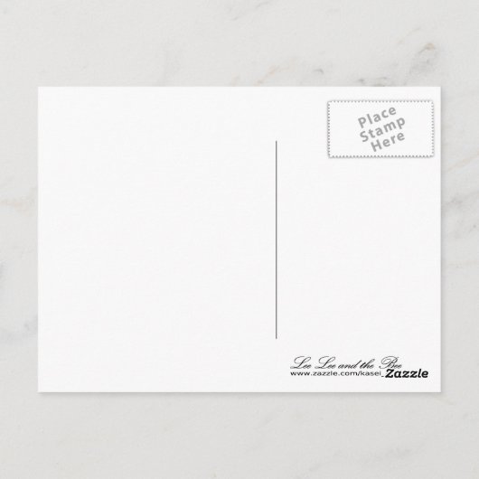 Carte Postale Drama Llama (Dos)