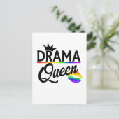 Carte Postale Drama queen | LGBTQ Pride (Debout devant)